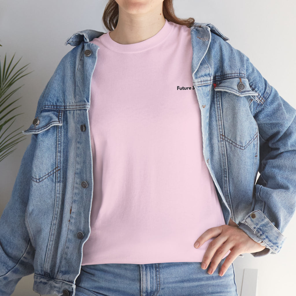 Future Sync Standard Heavy Cotton Tee | Minimalist Aesthetic Streetwear