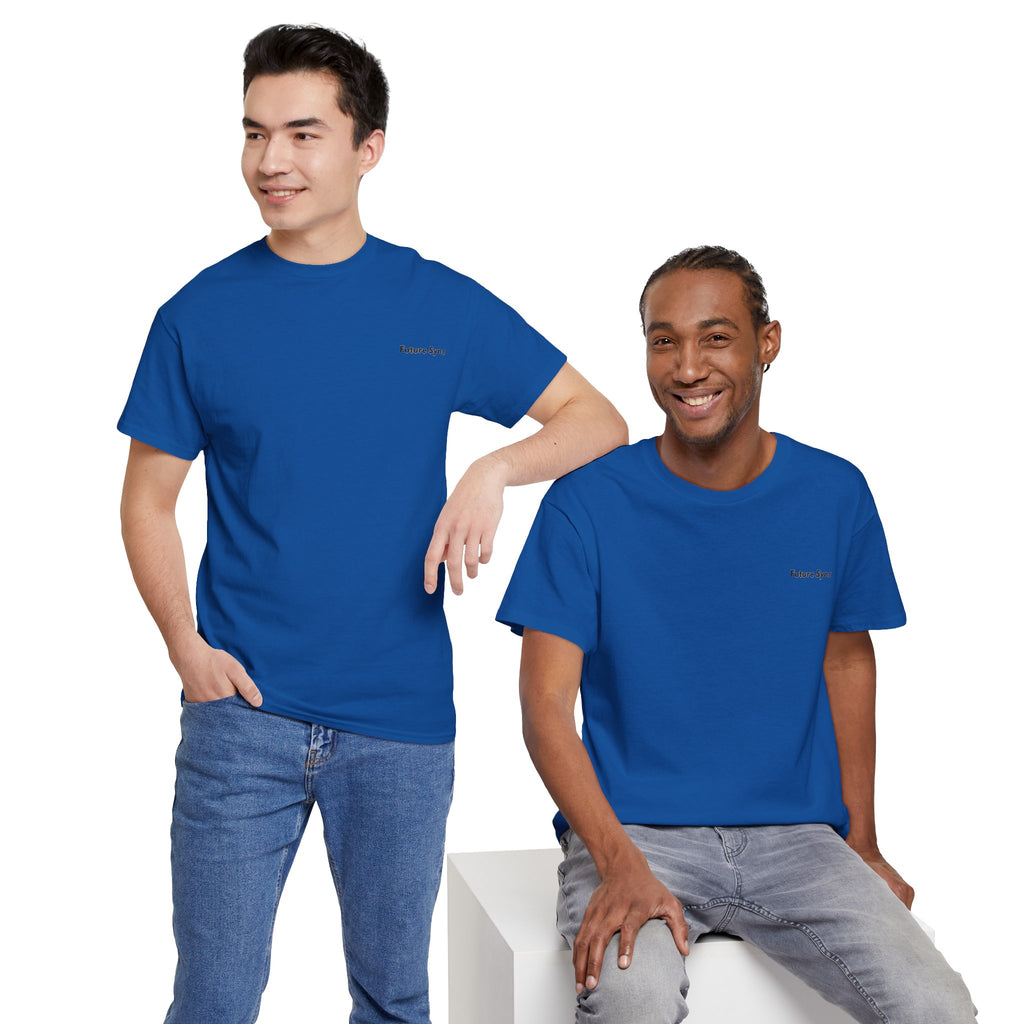 Future Sync Standard Heavy Cotton Tee | Minimalist Aesthetic Streetwear