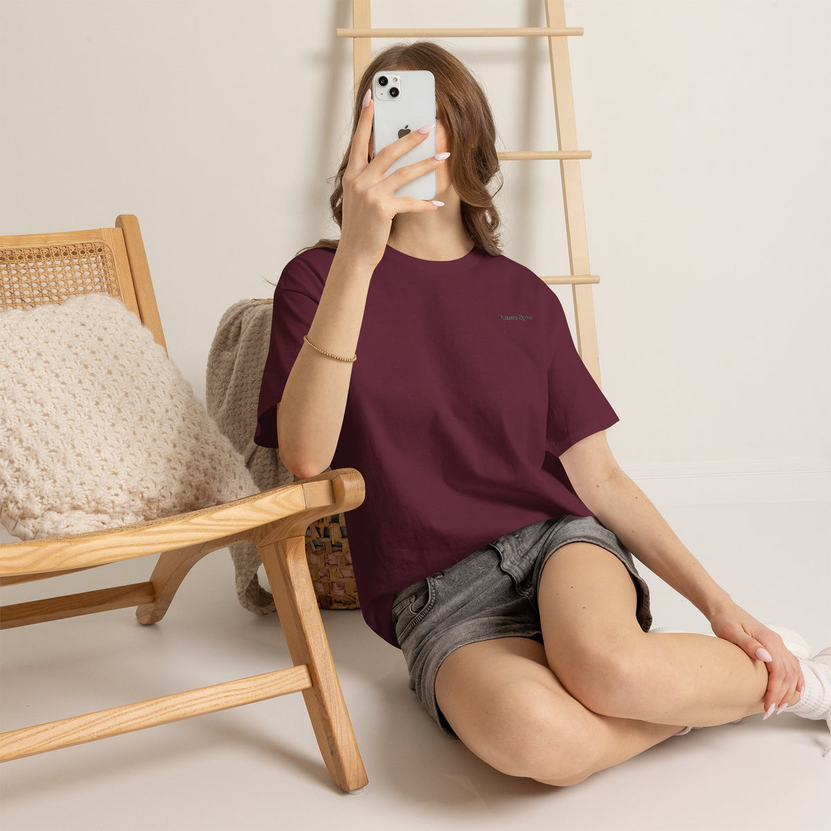 Future Sync Standard Heavy Cotton Tee | Minimalist Aesthetic Streetwear