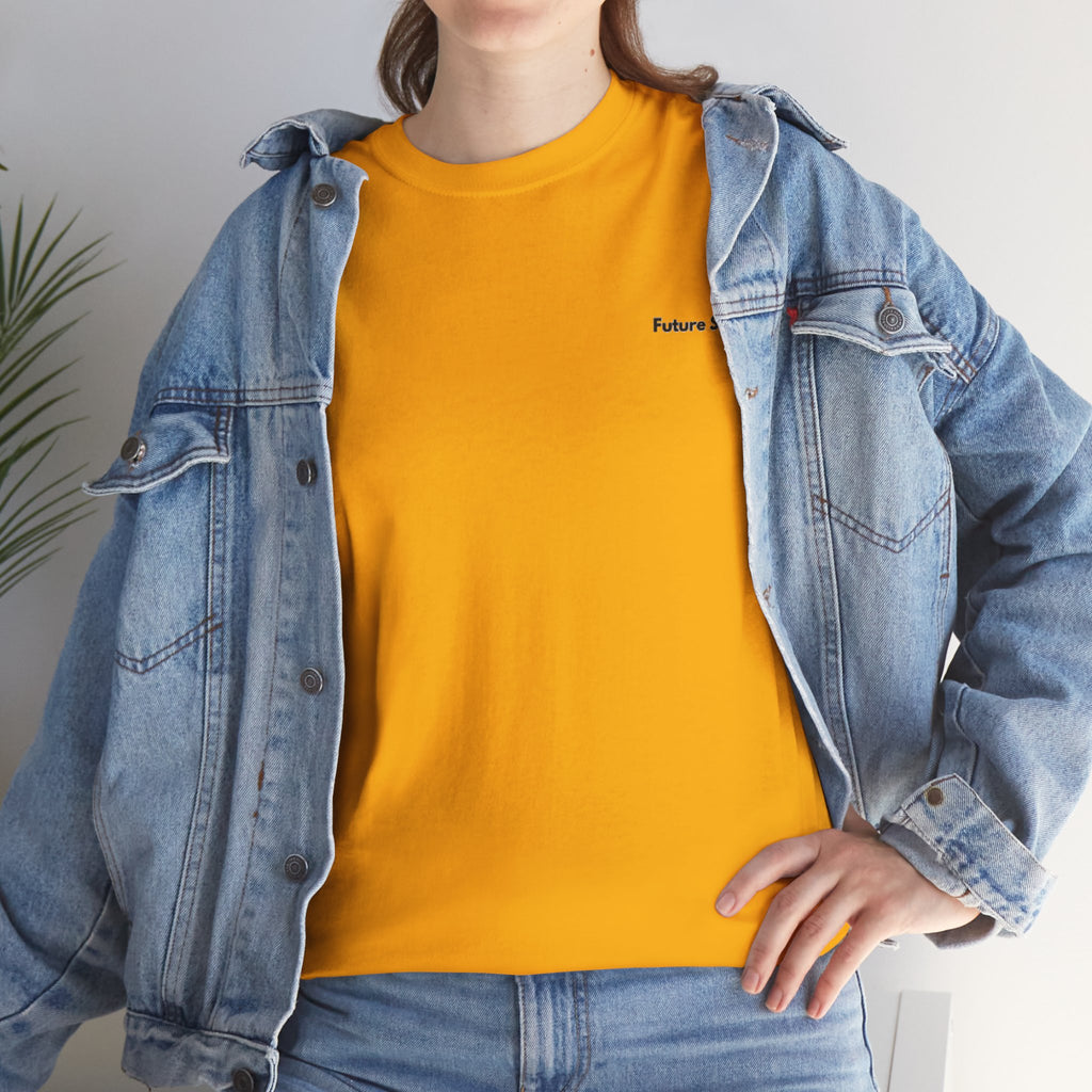 Future Sync Standard Heavy Cotton Tee | Minimalist Aesthetic Streetwear